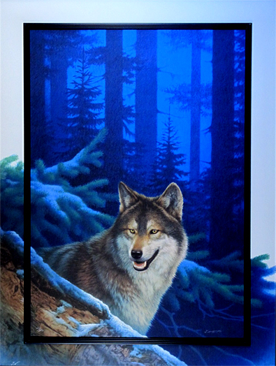 ジョウ・ナイトウの絵画作品　タイトルは、誘い
